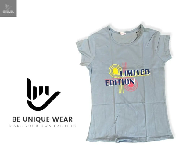 Cotton T-shirt Limited Edition BE UNIQUE WEAR
