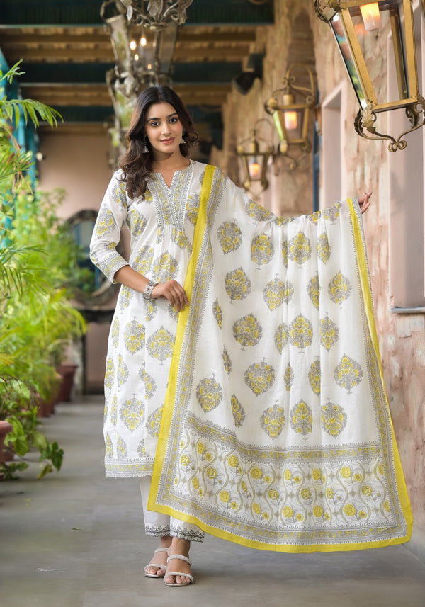 Beautiful Indian V Nack Dress Set
