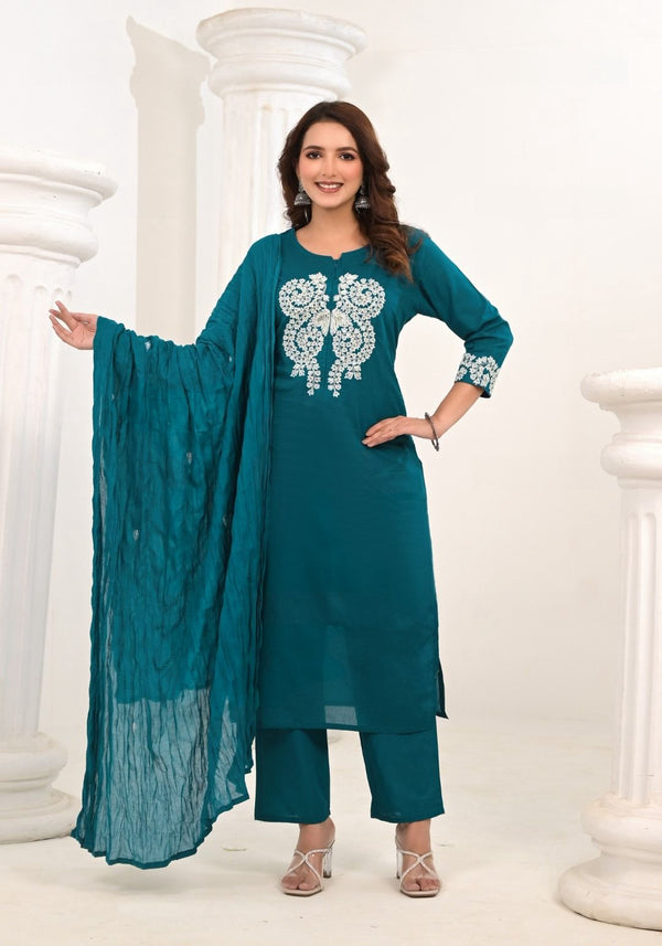 Cotton Sily Salwar Kameez Suit